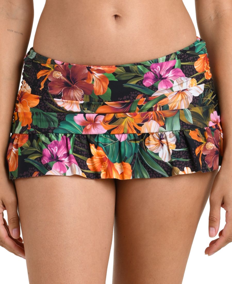 

Женская юбка с оборками в тропическом стиле Тропический уголок La Blanca, Multi