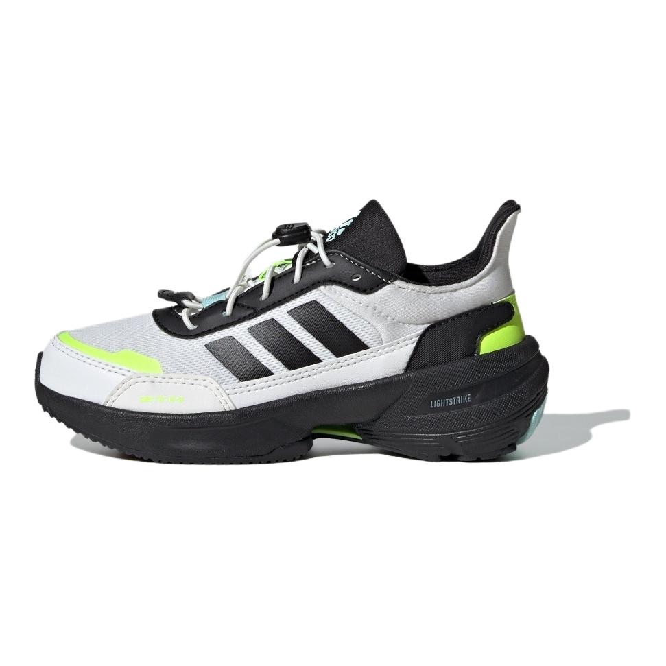 Adidas Детские кроссовки MTS с низким верхом, нескользящие и дышащие, белые, черные