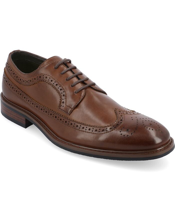 

Мужские модельные туфли Gordy Tru Comfort из пеноматериала со шнуровкой и шнуровкой Vance Co., цвет Brown
