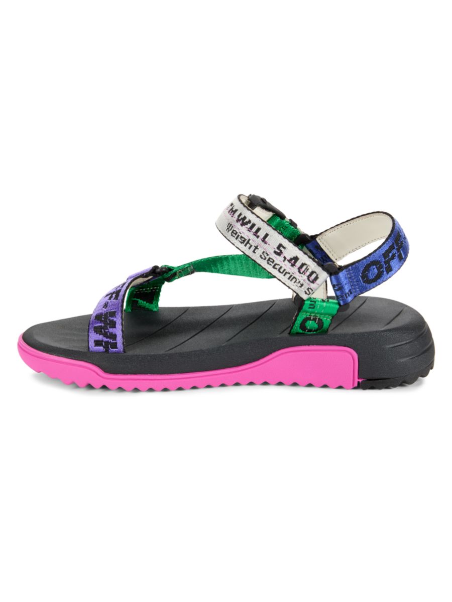 Сандалии New Trek Industrial Off-White, цвет Fuchsia Green — фото 4