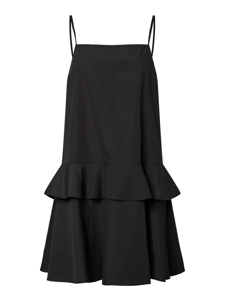 

Платье до колена Pieces, черный