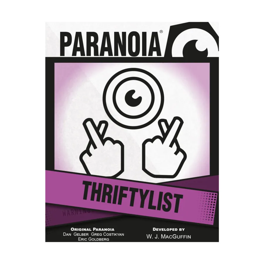 

Бокс-сет Thriftylist Deck, Paranoia - Red Clearance Edition