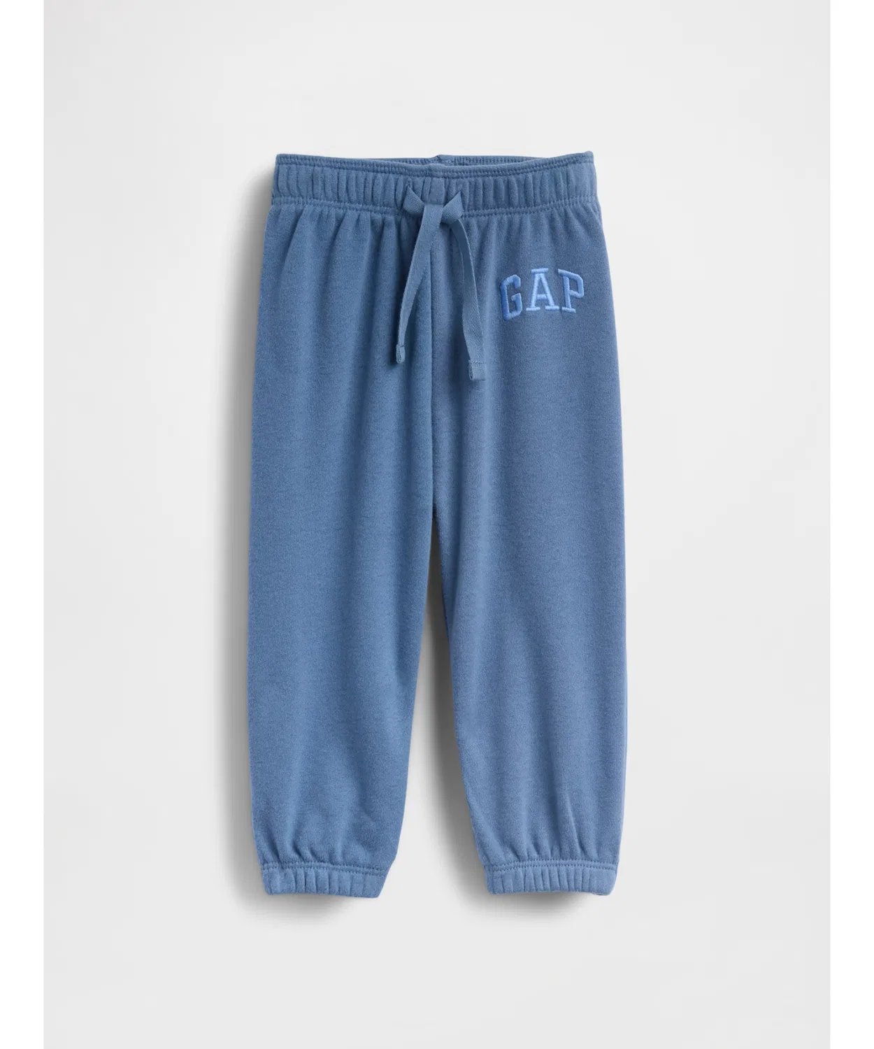 Джоггеры Gap Vintage Soft French Terry с логотипом, 77% хлопок 23% полиэстер, синие