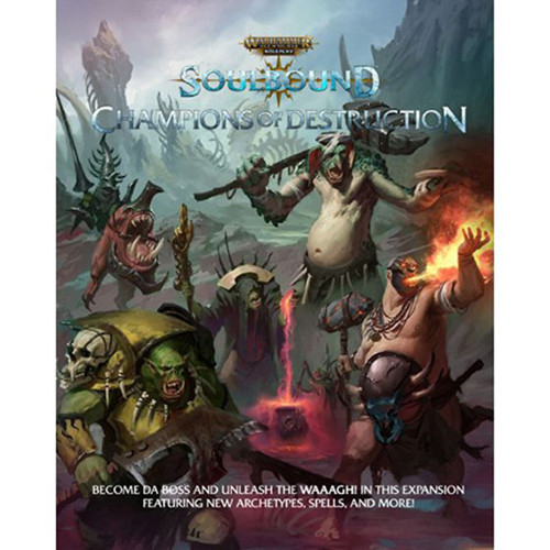 

Ролевая игра Cubicle 7 Warhammer Age of Sigmar RPG: Soulbound - Champions of Destruction