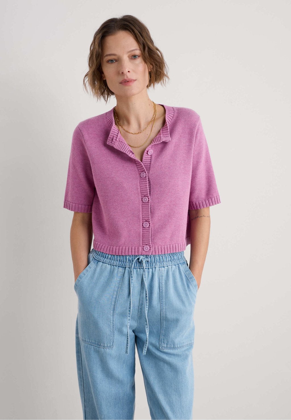 

Кардиган GILLAN CREEK Seasalt Cornwall, фиолетовый