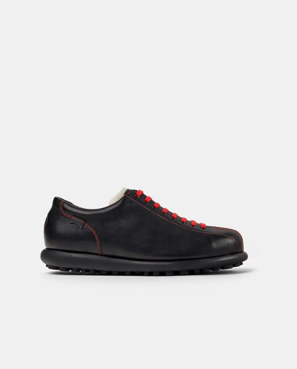 

Pelotas Ariel Hella Twins мужские кеды из гладкой кожи на шнуровке Camper, черный