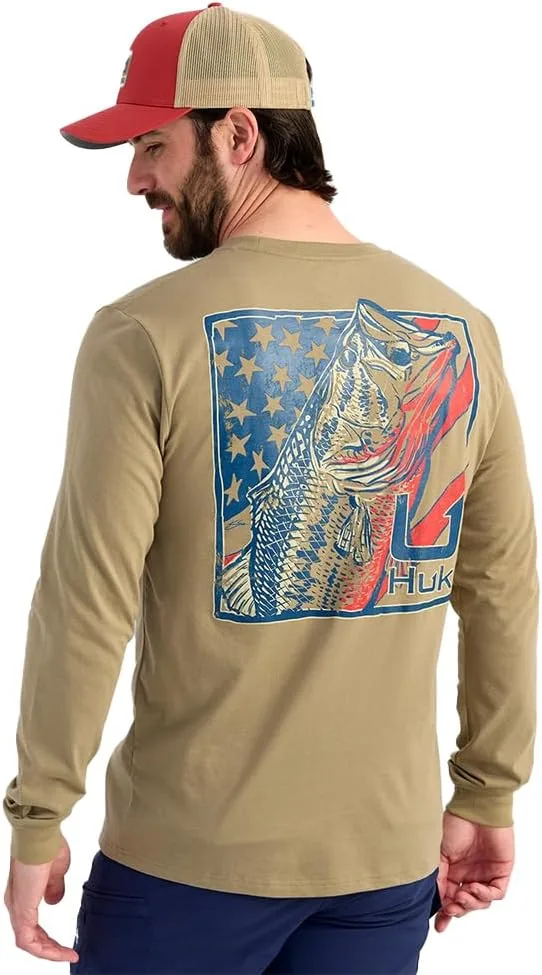 

Футболка HUK Kc Scott с нагрудным карманом