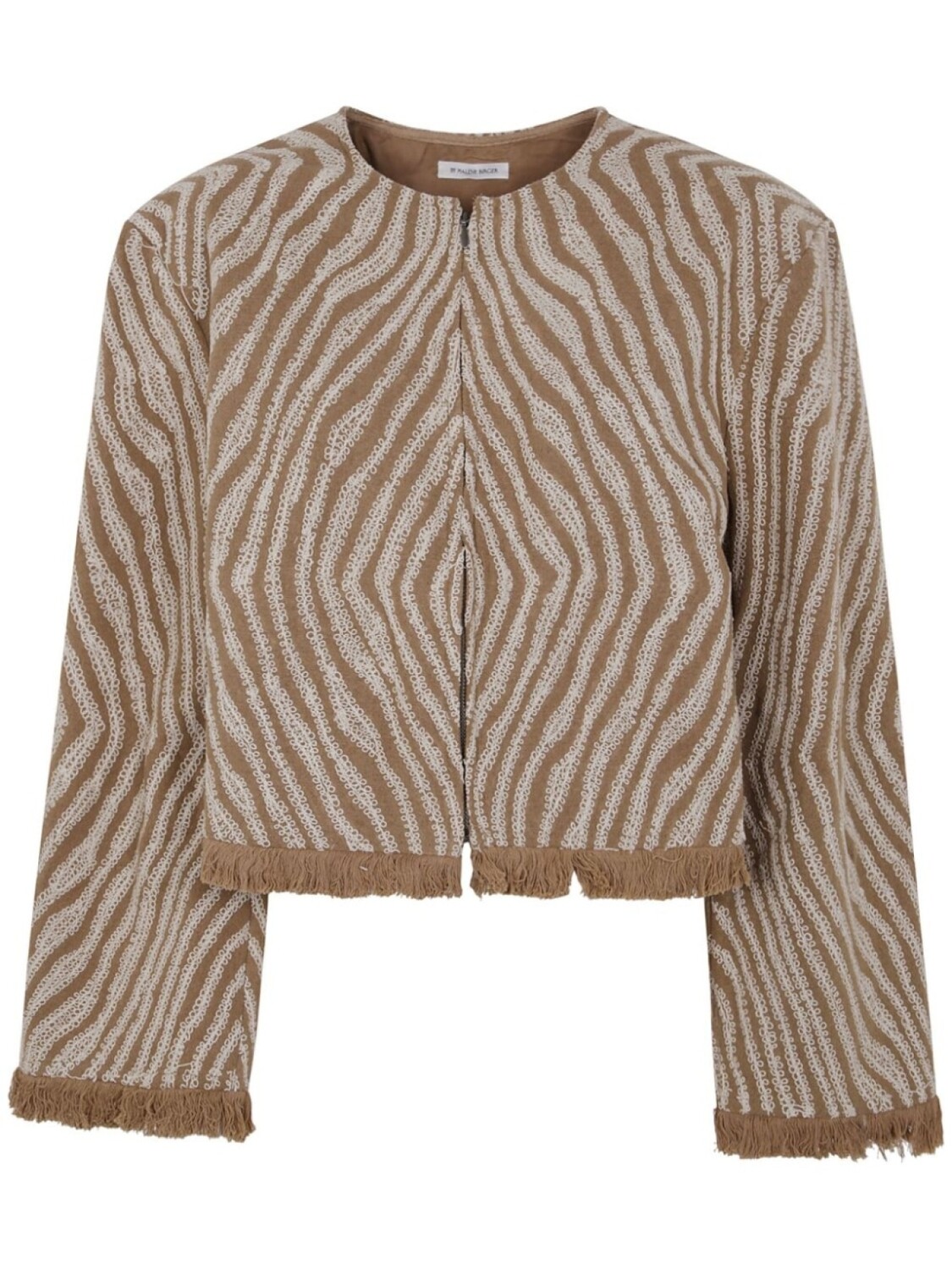 

By Malene Birger куртка с зебровым принтом, коричневый