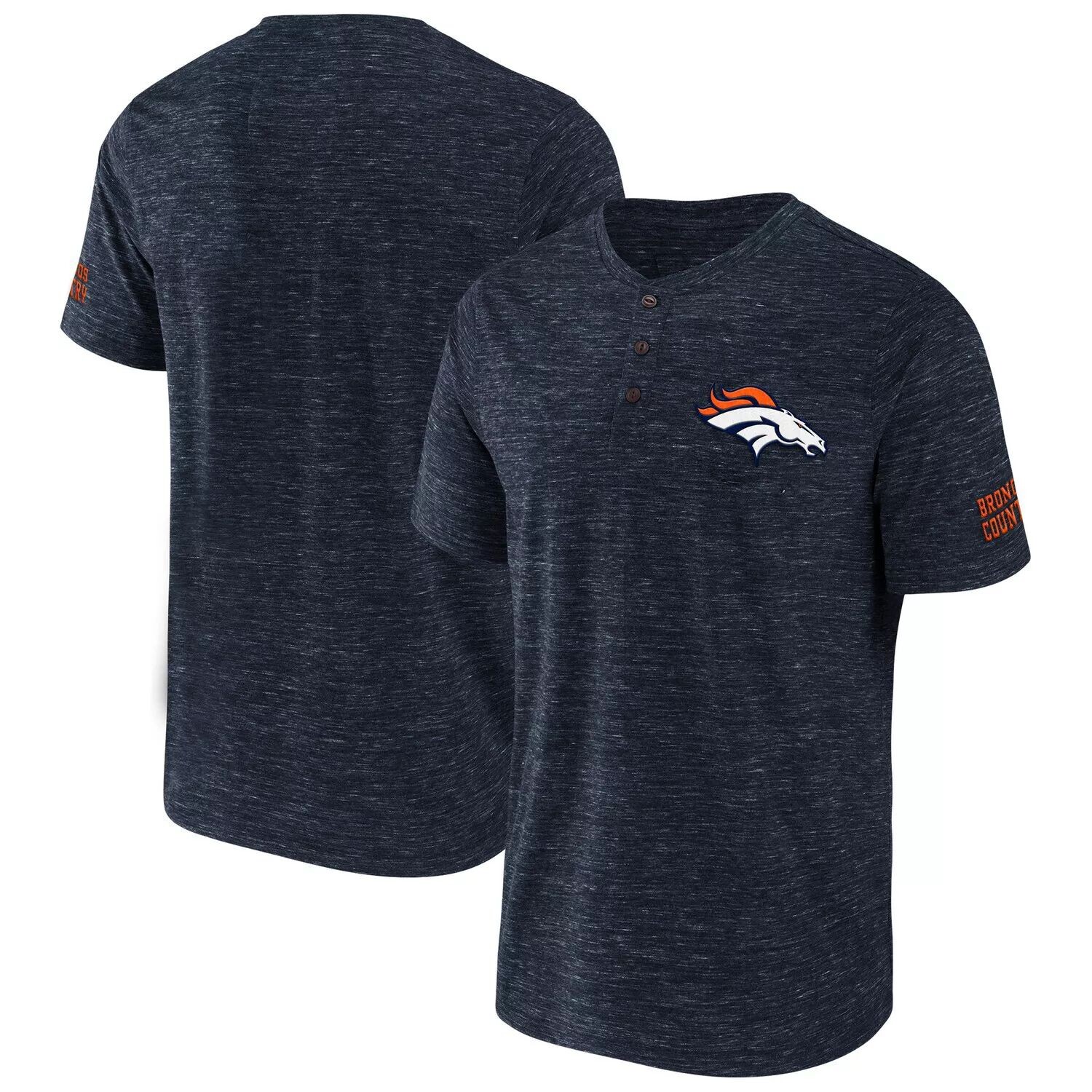 

Мужская футболка NFL x Darius Rucker Collection от Fanatics темно-синяя футболка Denver Broncos Slub Henley, Синий, Мужская футболка NFL x Darius Rucker Collection от Fanatics темно-синяя футболка Denver Broncos Slub Henley