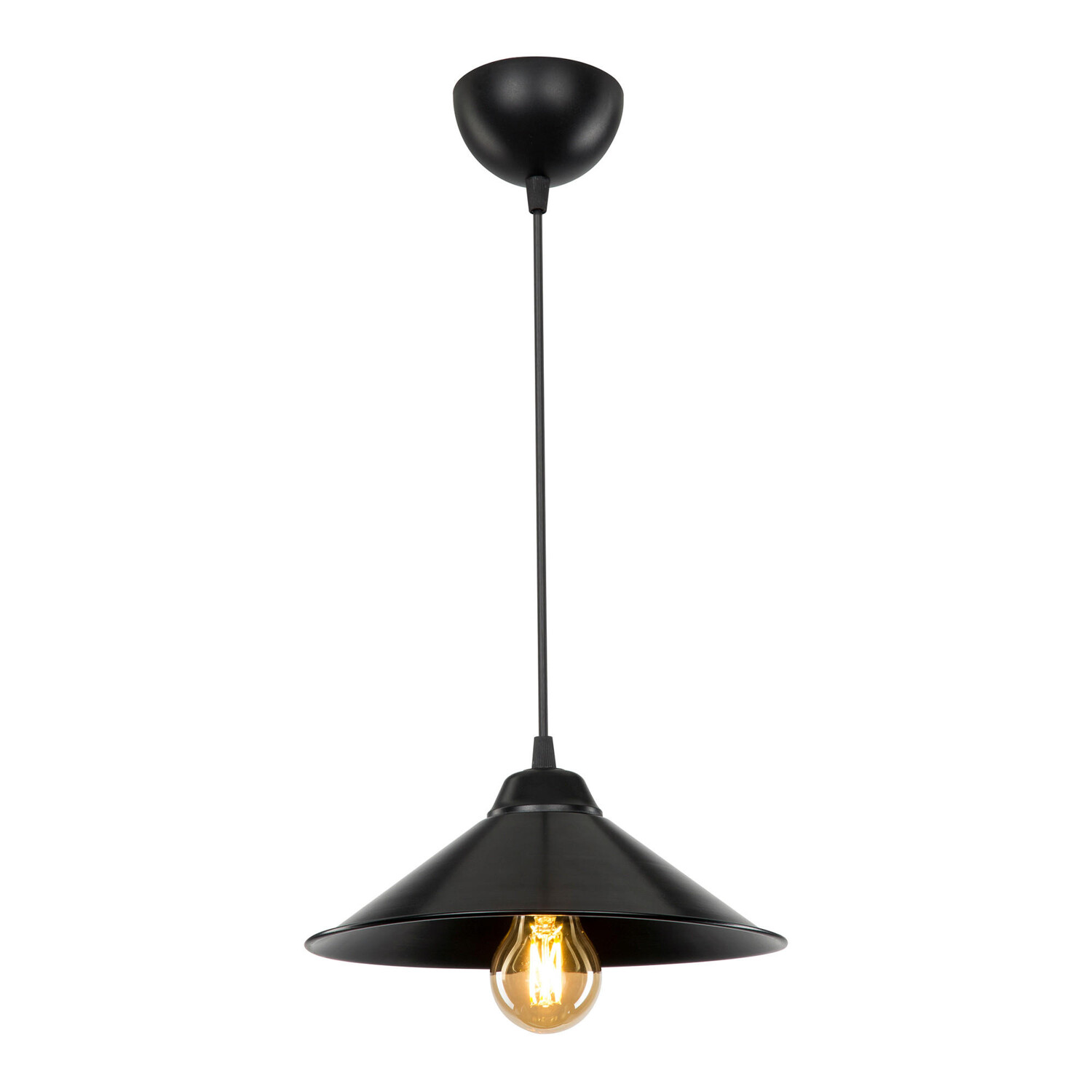 

Подвесной светильник lux.pro, 26x26x48 см, черный