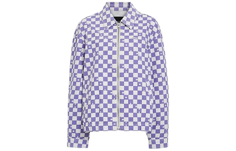 

COACH Женская куртка, цвет Purple