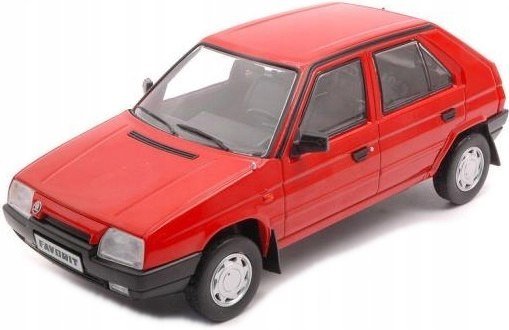 

Skoda Favotit 135L 1989 модель МЕТАЛЛ WhiteBox 1:24