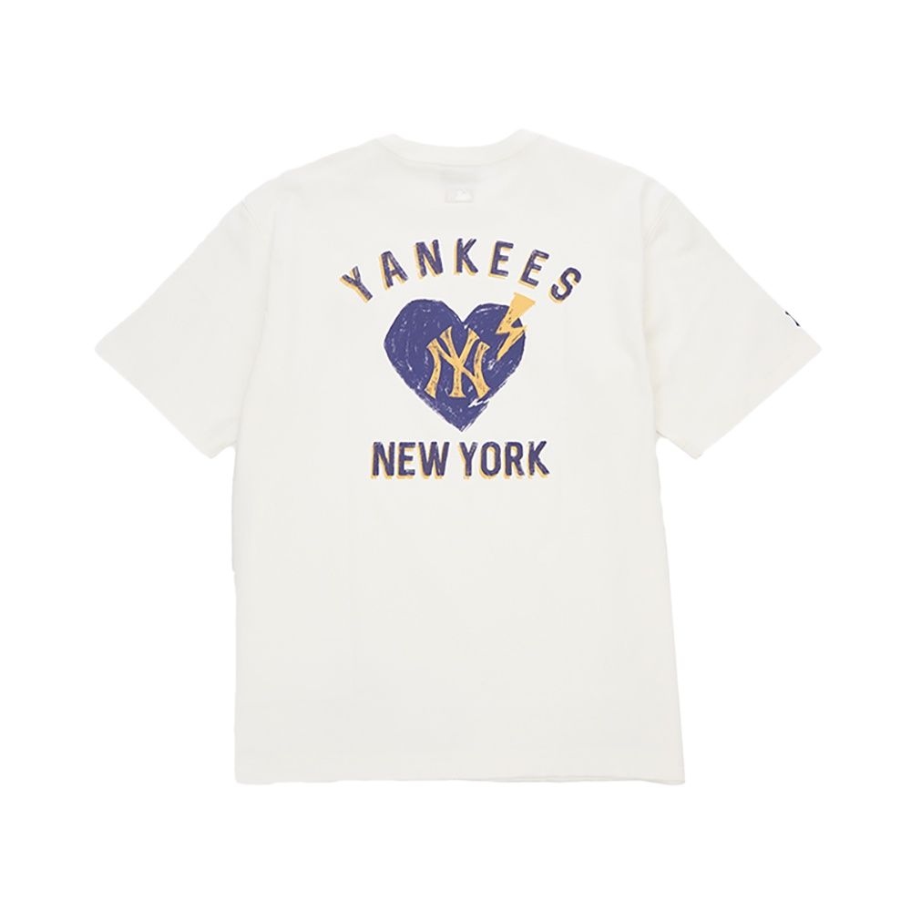 

MLB Футболка Unisex New York Yankees/Ivory, Бежевый, MLB Футболка Unisex New York Yankees/Ivory