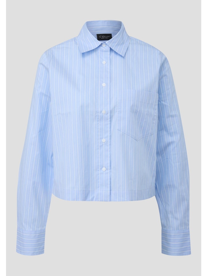 

s.Oliver Блузка цвета 51G1_арктический синий