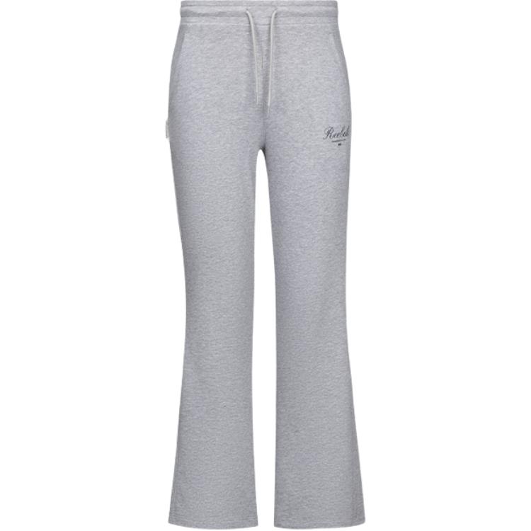 

Reebok Вязаные спортивные брюки женские светло-серый меланж