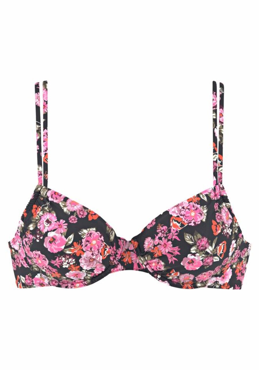 

Топ бикини LASCANA Push-up Bikini Top Blümli, цвет Mixed colors