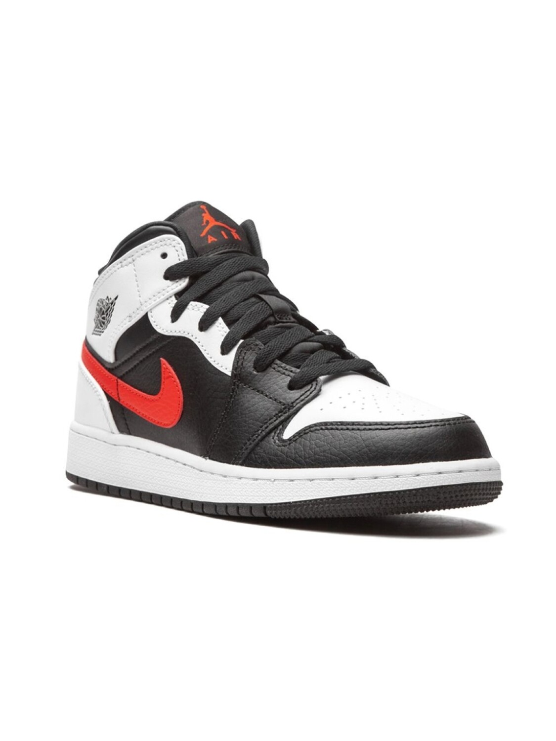 

Кроссовки Air Jordan 1 Mid Jordan Kids, черный