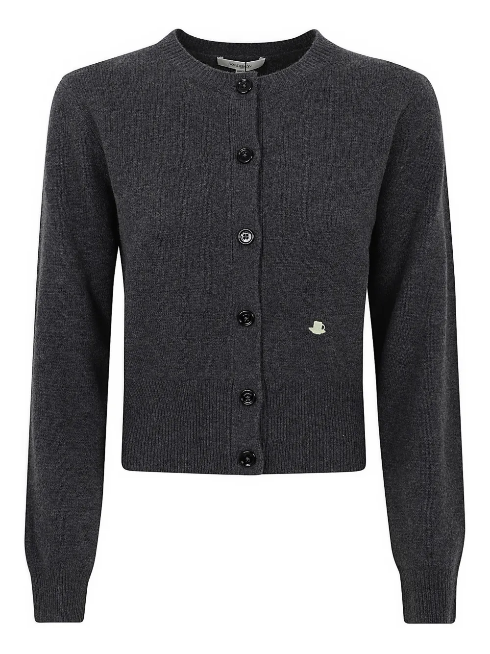 

Кардиган с вышивкой Jw Anderson, серый