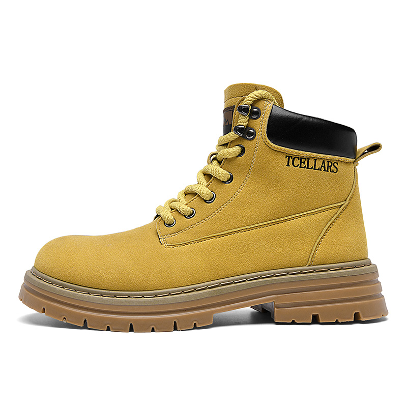 

Устойчивые к истиранию увеличивающие рост утепленные снегоступы men's TCELLARS, Lime желтый