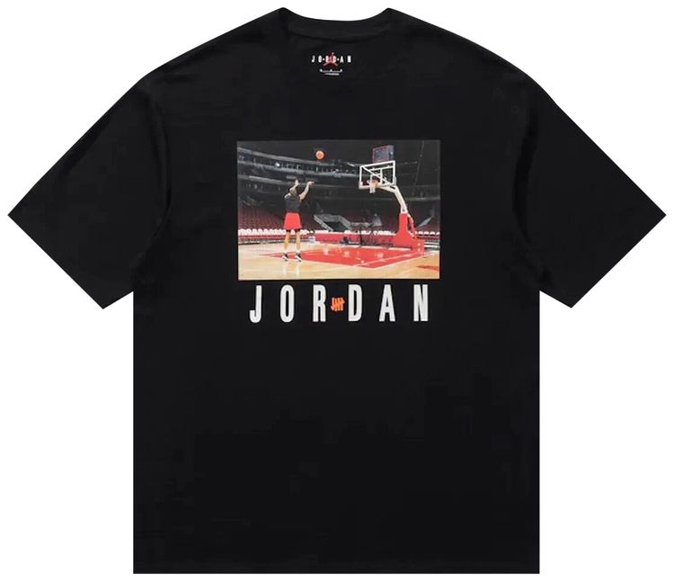 

Футболка Air Jordan x Undefeated Free Throw, черный
