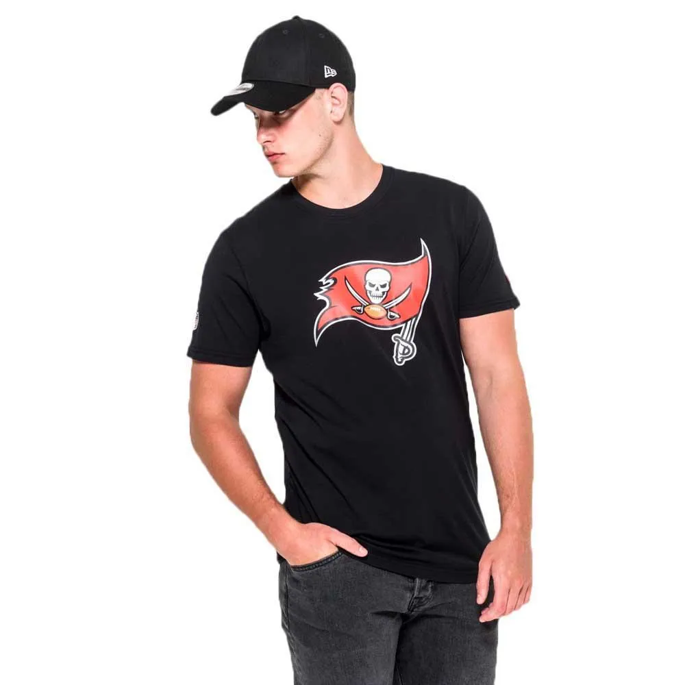 

Футболка с коротким рукавом New Era Tampa Bay Buccaneers Team Logo, черный
