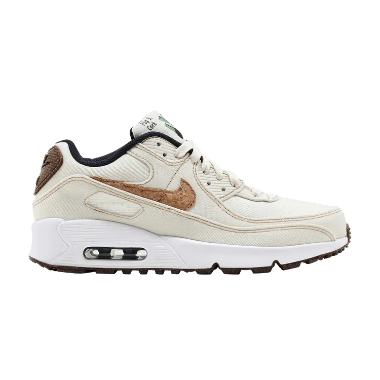 

Кроссовки Nike Air Max 90 SE AI GS 'Cork - Coconut Milk', белый