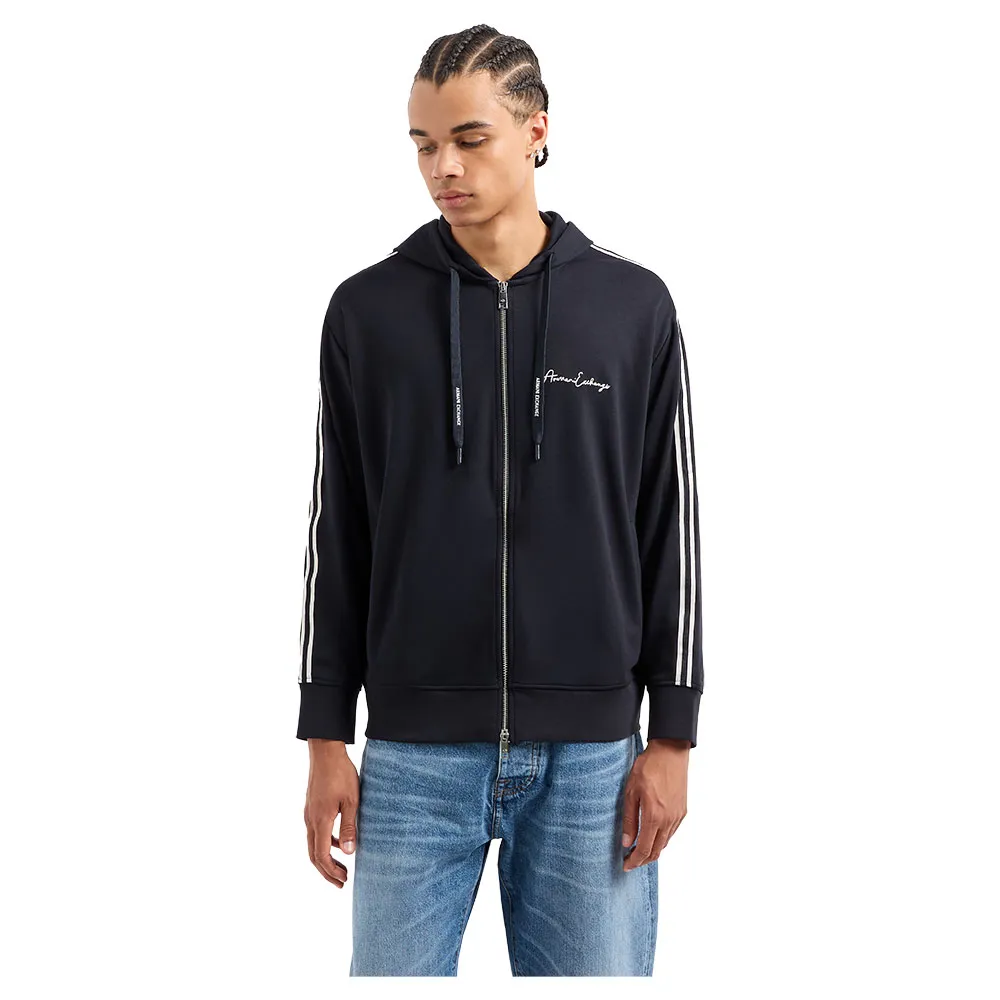 

Толстовка Armani Exchange 8NZMSH_Z9N1Z full zip, черный
