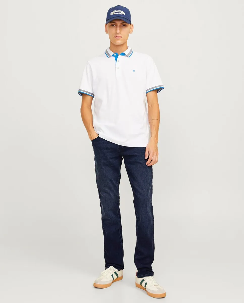 

Мужские зауженные джинсы с низкой посадкой Jack & Jones, синий