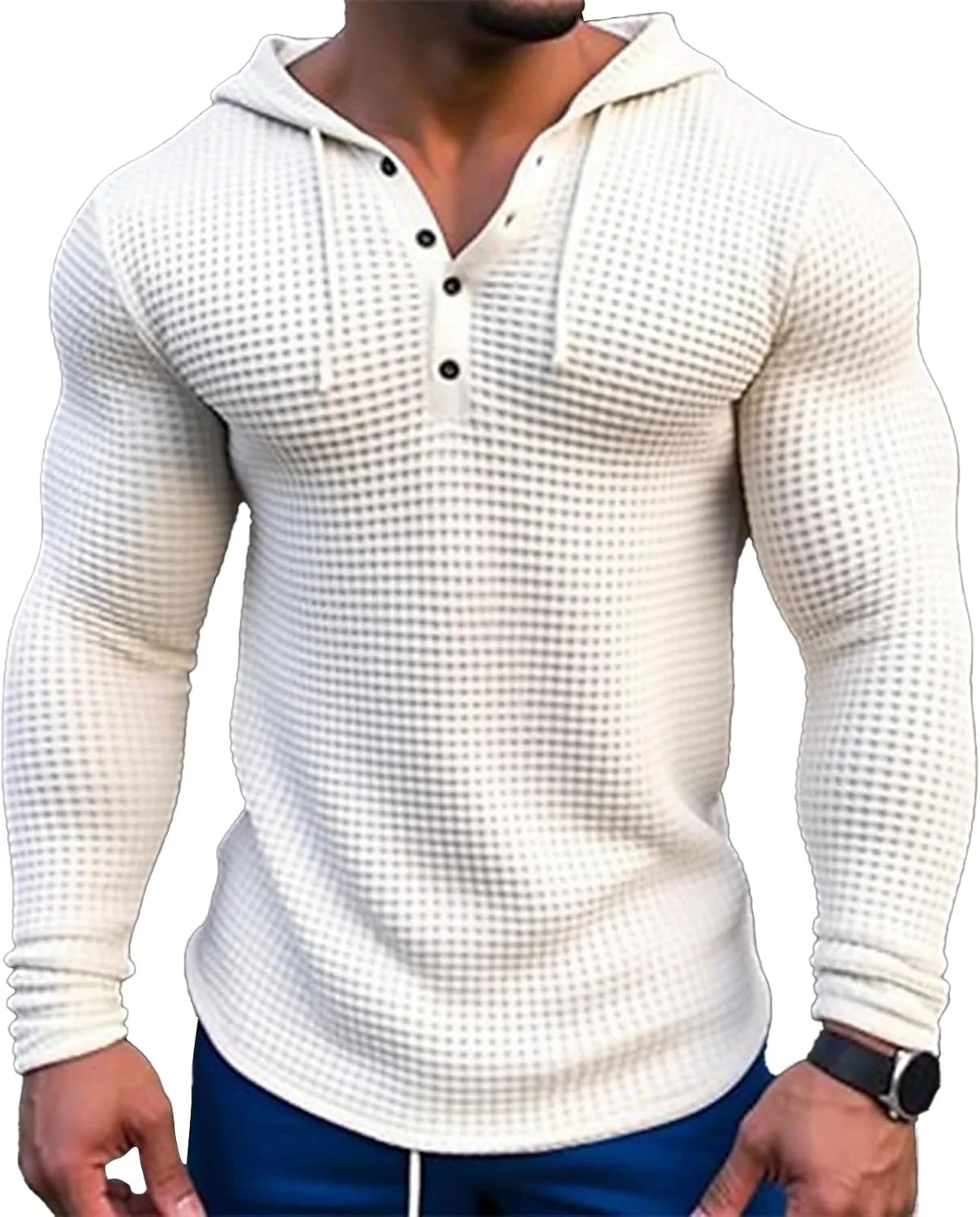 

Толстовка Fall Hoodie с длинными рукавами и кнопками Zhyaj