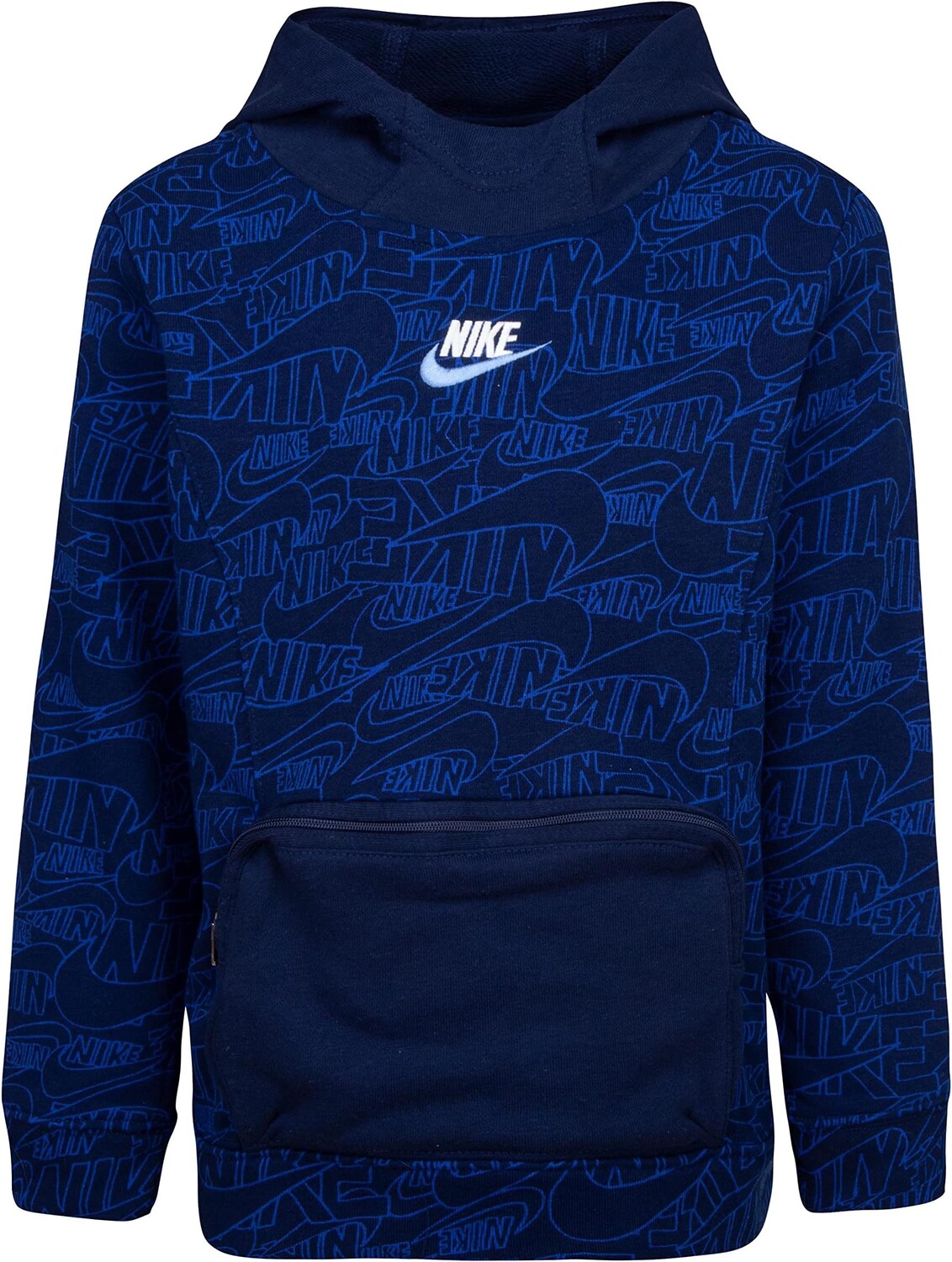 

Худи Nike Sportswear Logo Pullover Hoodie, цвет Midnight Navy