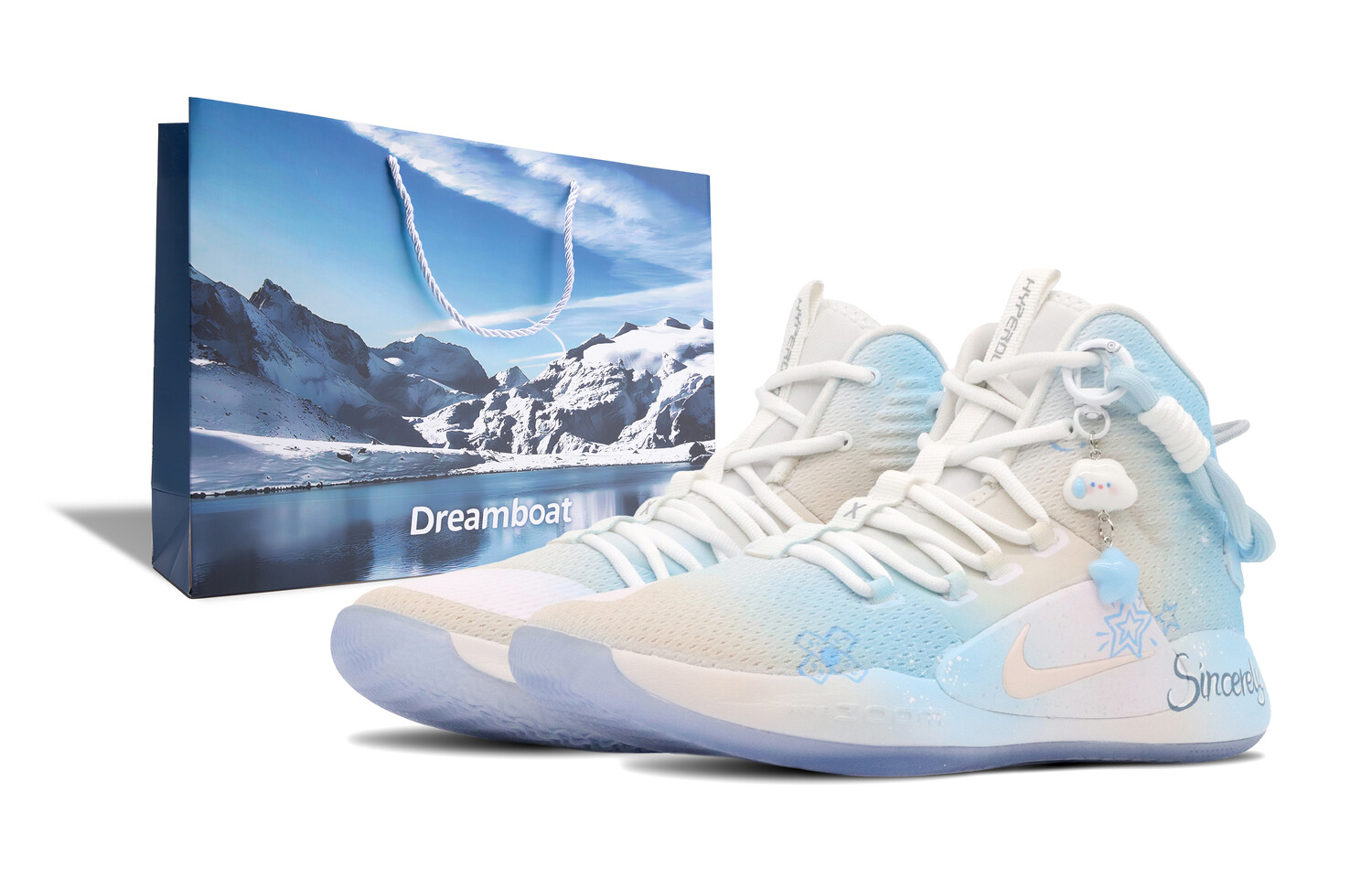 

Баскетбольные кроссовки Hyperdunk X мужские, среднего размера, белые Nike