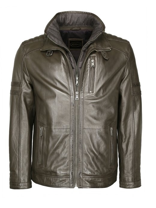 

Кожаный пиджак Jcc, зеленый