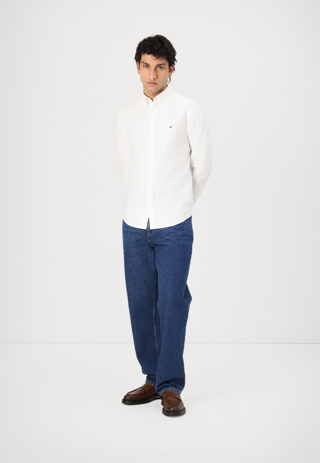 Рубашка SOLID HERITAGE OXFORD SHIRT Tommy Hilfiger, белый — фото 2