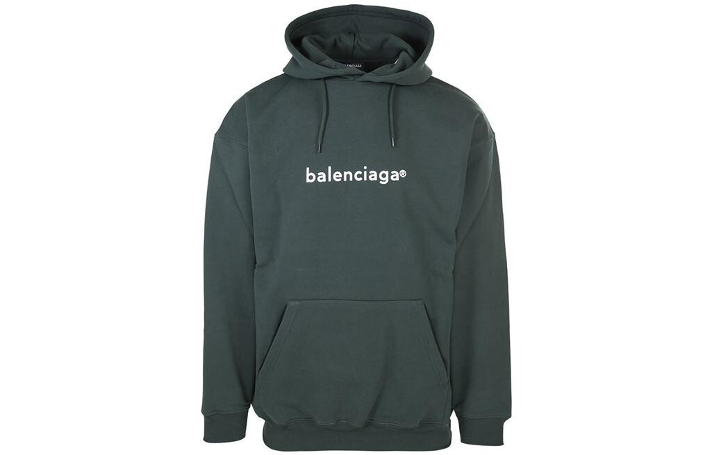 

Толстовка мужская зеленая Balenciaga, зеленый