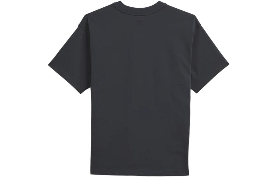 Футболка adidas x Pharrell Humanrace Small Logo T-Shirt 'Night Grey', серый — фото 2