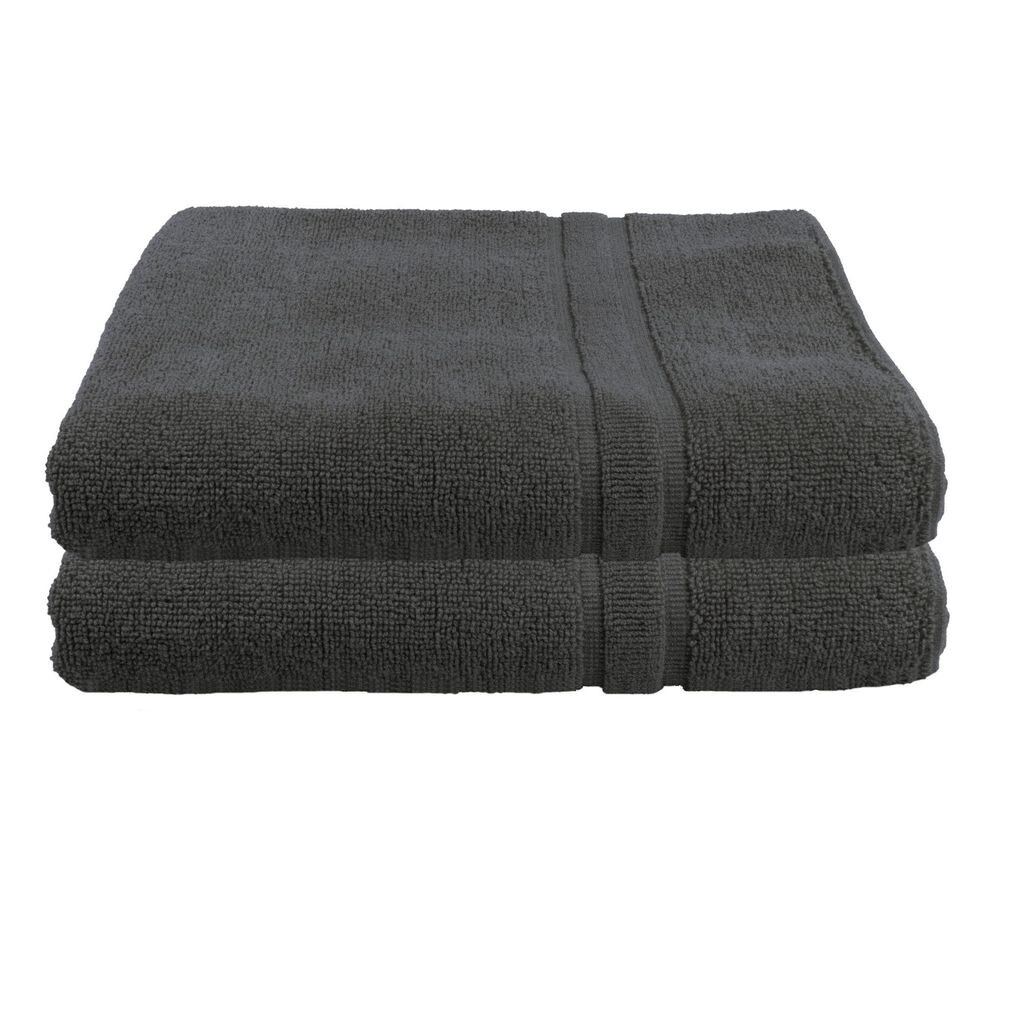 

Набор из 2 полотенец Julie Julsen Premium Double Frame, 900 г² Полотенце Julie Julsen Цвет: антрацит, Julie Julsen 900 г² Размер: 70 x 120 см