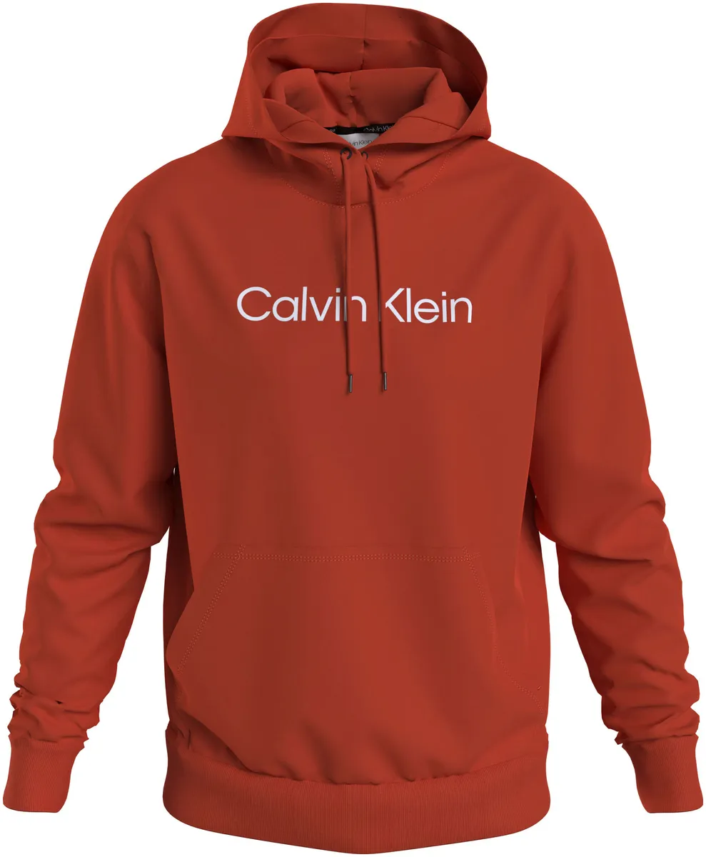 

Толстовка Calvin Klein Big&Tall с капюшоном "BT_HERO LOGO COMFORT HOODIE", больших размеров с надписью логотипа, цвет Spicy Orange