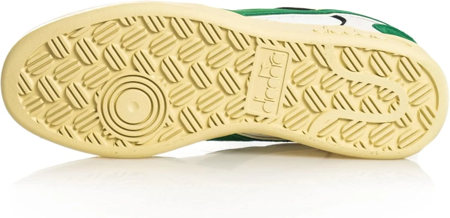 Кроссовки Diadora Unisex Magic Low из замши, зеленый — фото 4