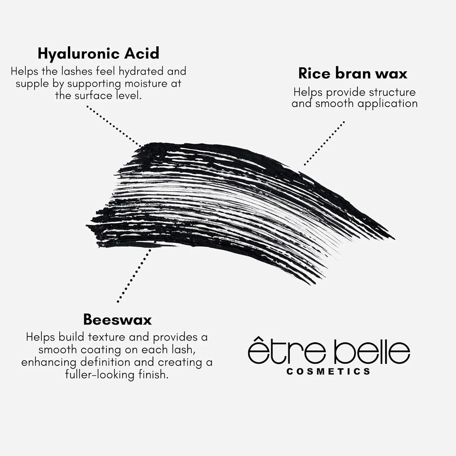 Тушь для ресниц «Lash-Xpress and Hyaluronic» от Etre Belle, черная, 8.5 мл Êb Être Belle — фото 3