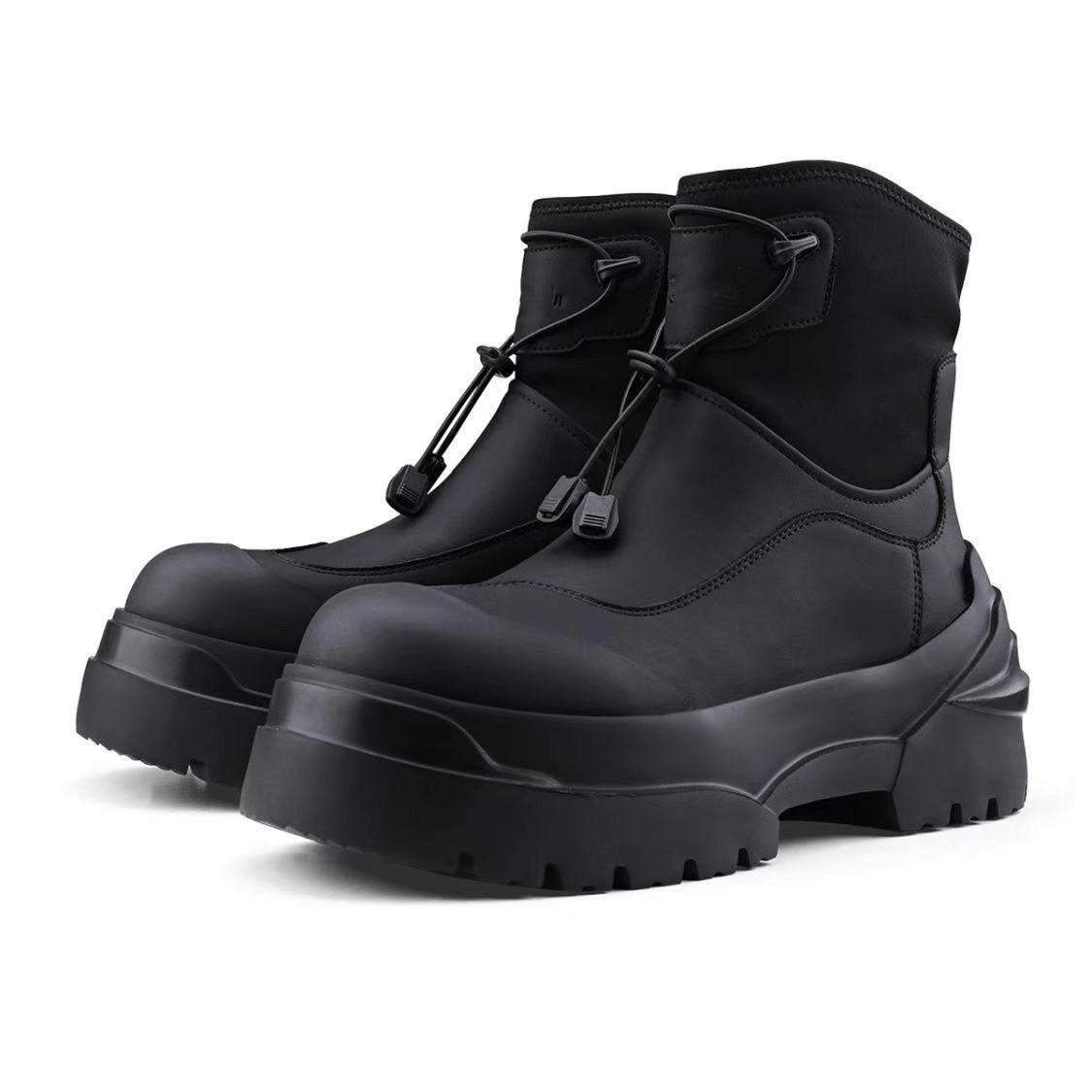 Bellum Han Унисекс черные ботинки на щиколотку, цвет Women's Black — фото 2