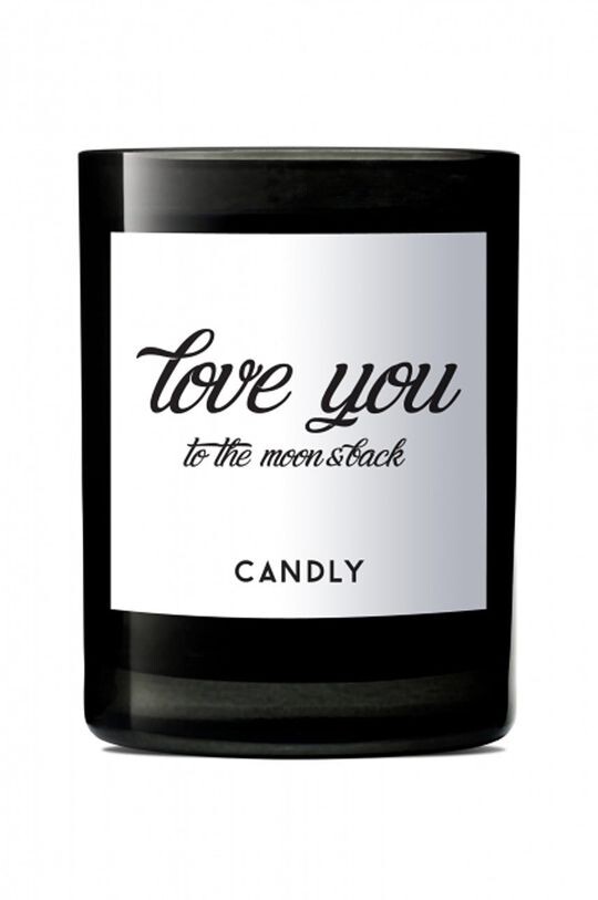 

Соевые ароматические свечи Люблю тебя до луны и обратно Candly, черный