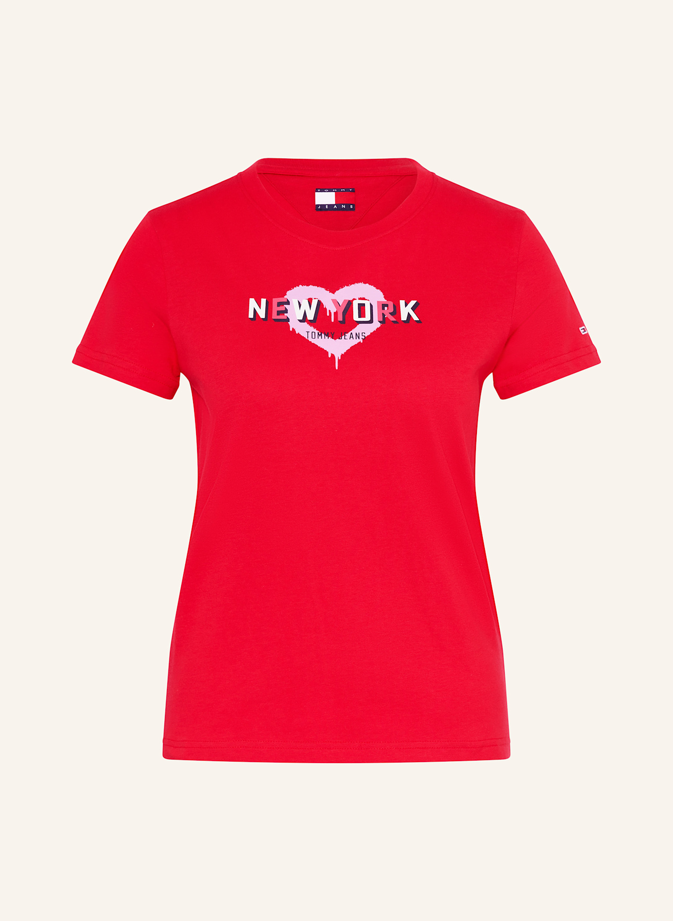 

Футболка Tommy Jeans, красный
