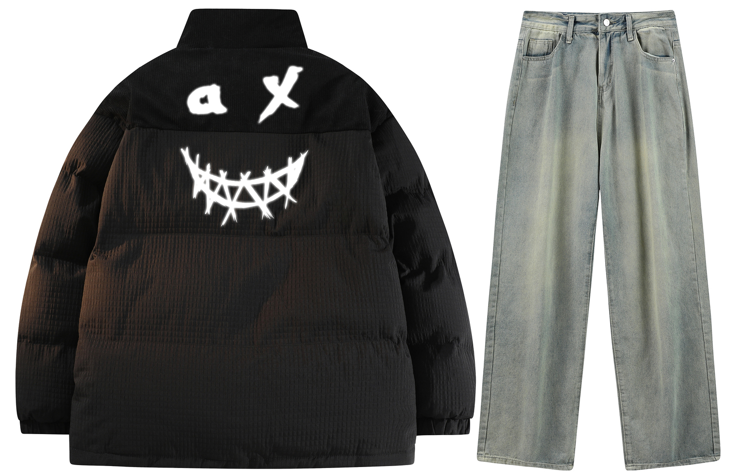 

Повседневная спортивная одежда Unisex A.X.S.K, set (черный top+желтый mud pants)