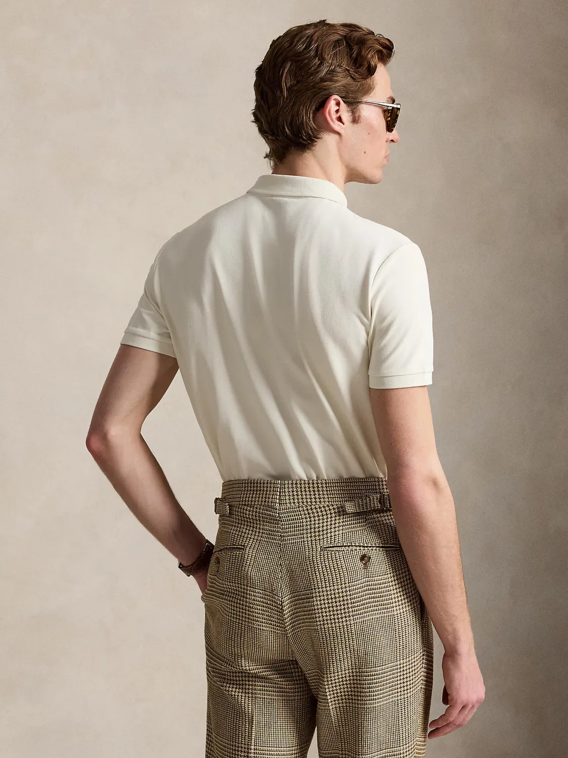 Рубашка Polo Ralph Lauren, Cream — фото 4