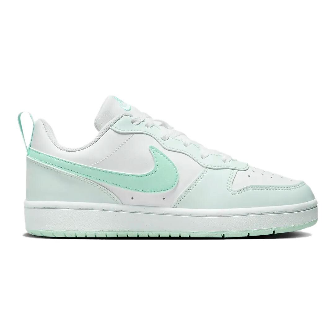 Детские кроссовки для скейтбординга Nike Court Borough Low GS, White/Volt/Light Lemon Twist/Black — фото 4