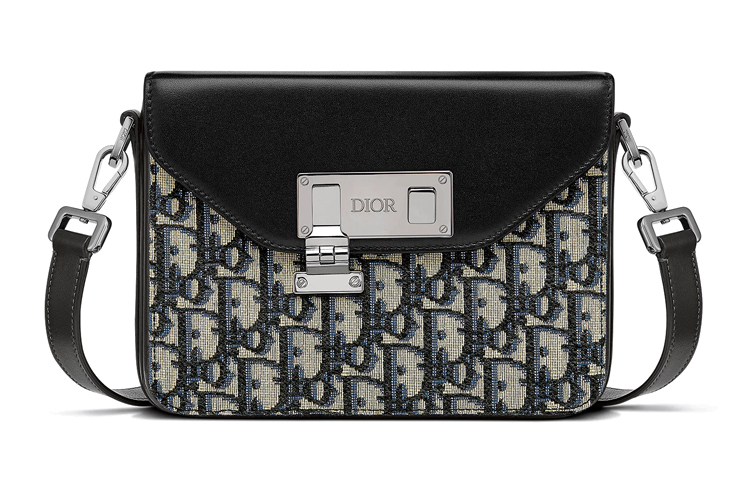 

Lock Cow Leather Camera Bag, наплечная сумка для ручной переноски, кроссбоди среднего размера для мужчин DIOR, Set (Bag+Dust Bag)