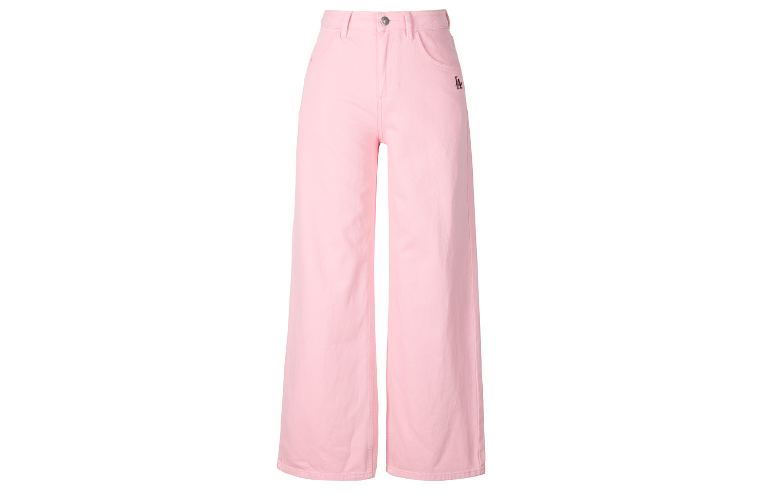 

MLB Варсити лос-анджелес доджерс SS25 джинсы женские розовые