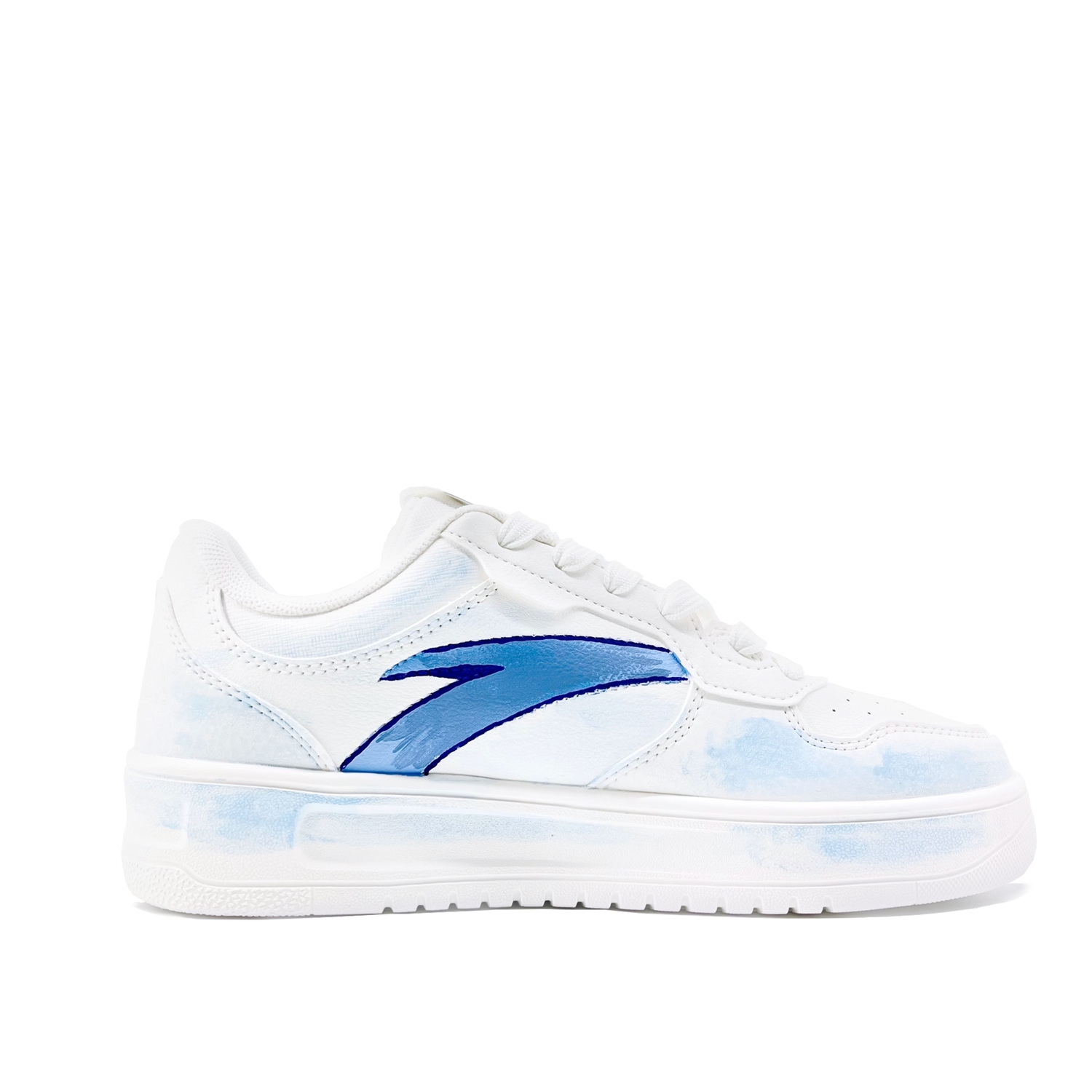 ANTA Легкие кроссовки Easy Paper Plane Low top Skateboard Shoes Unisex Blue — фото 3