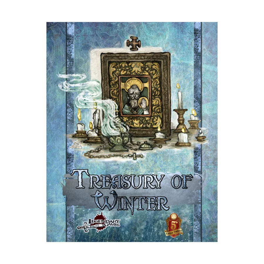 

Treasury of Winter (5E), Dungeons & Dragons (5th Edition) - Rulebooks, Sourcebooks & Supplements (Legendary Games), мягкая обложка