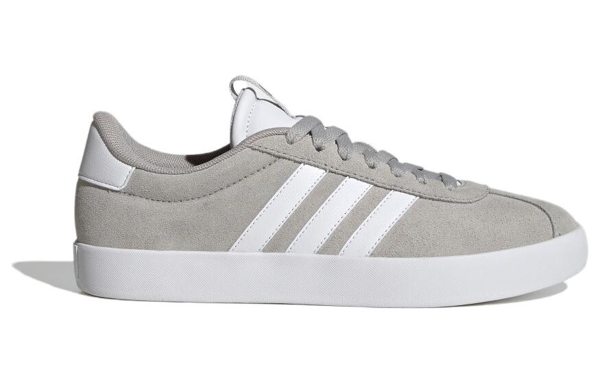 Кроссовки Adidas Vl Court 3.0 Grey Cloud White Silver Metallic Women's, серый — фото 2
